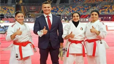 منتخب الكاتا سيدات يحقق برونزيتين في الدوري العالمي للكاراتيه