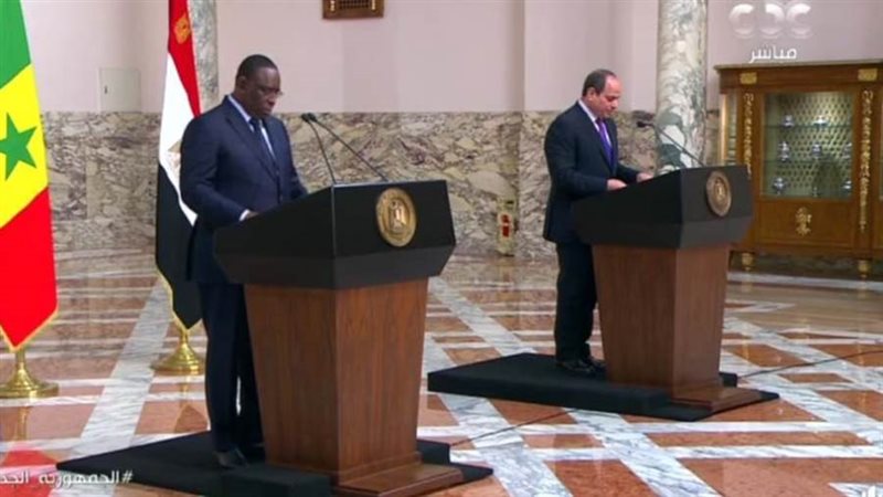 الرئيس السيسي ونظيره