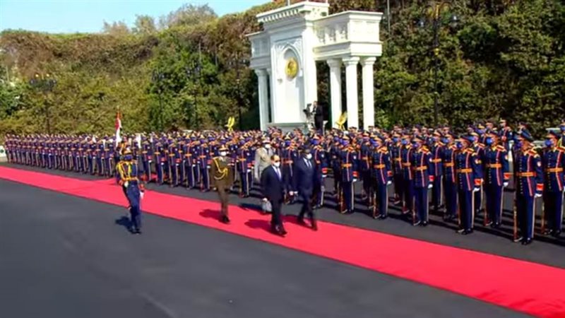 مراسم الاستقبال الرسمي