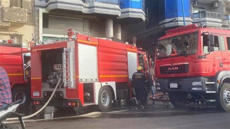 السيطرة على حريق