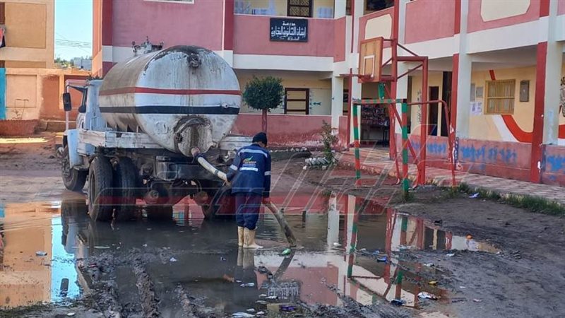 رفع مياه الأمطار