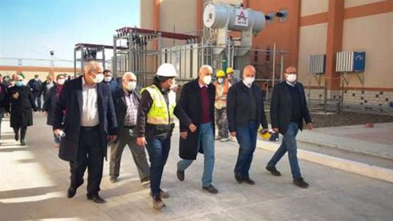 مسئولوا الاسكان يتفقدون