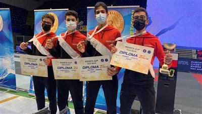 وزير الرياضة يهنئ بعثة مصر بالفوز بميداليتين برونزيتين فى بطولة الاتحاد الأوروبي لسلاح السيف