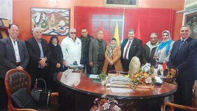 شمال سيناء: عرفاناً بالجميل .. وكيل وزارة التربية والتعليم يستقبل وكيلى الوزارة السابقين 