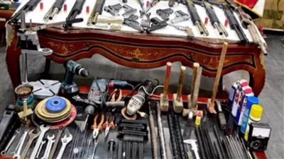 القبض على شخصين لإدارتهما ورشة لتصنيع الأسلحة النارية بشبين القناطر 