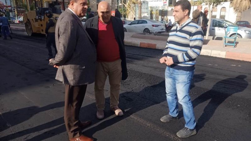 محافظ البحيرة يتفقد