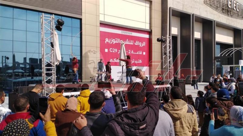 جانب من معرض الكتاب