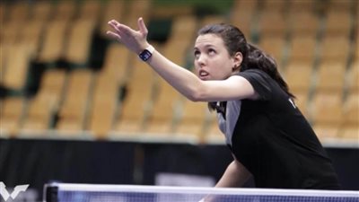 يسرا حلمى تتقدم فى الترتيب العالمى لتنس الطاولة فى جميع المنافسات