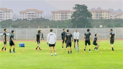 المنتخب الوطني يؤدي تدريباته استعدادا لمواجهة الكاميرون