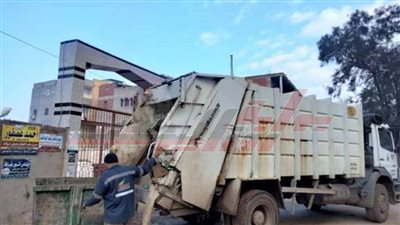 حملات نظافة وتجميل مكبرة بمدينة الحامول في كفر الشيخ