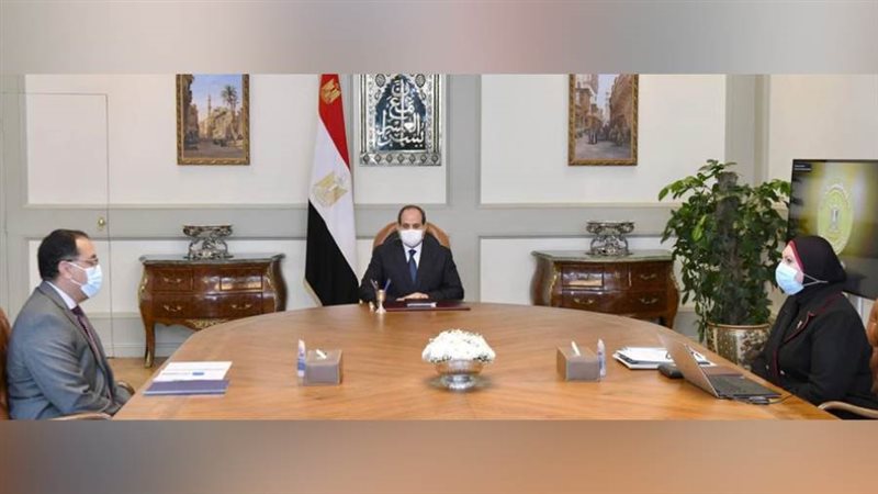 الرئيس السيسي خلال