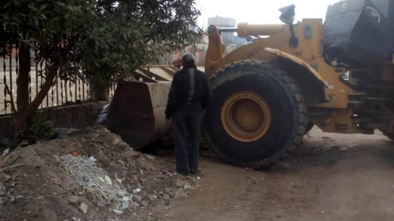 أعمال رفع مخلفات