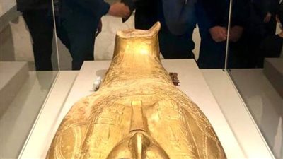 الرئيس اليمنى الأسبق يزور متحف الحضارة