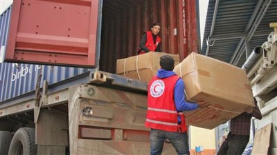 وزيرة التضامن توجه الهلال الأحمر المصري بإرسال مساعدات إغاثية إلى لبنان  