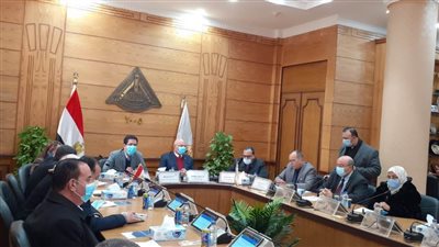 رئيس جامعة بنها يترأس اجتماع مراجعة الإدارة السنوي لنظام الجودة