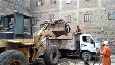 رفع 898 طن قمامة ومخلفات صلبة خلال 7 أيام بسوهاج