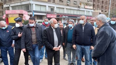 محافظ الجيزة يتفقد مجهودات شفط مياه الأمطار بالدقي والعجوزة 