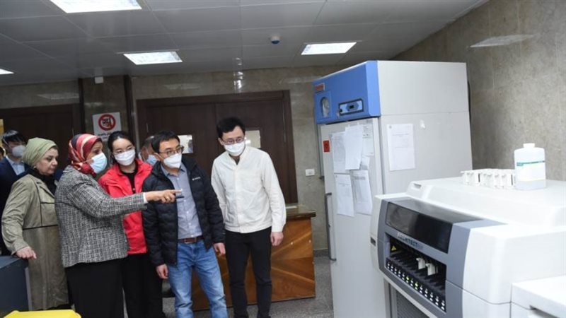 الوفد الصيني في جولة