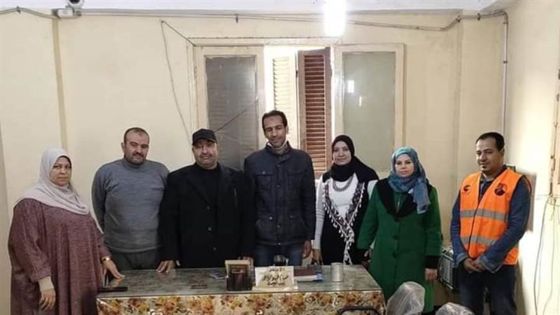 جانب من القوافل بمنشأة