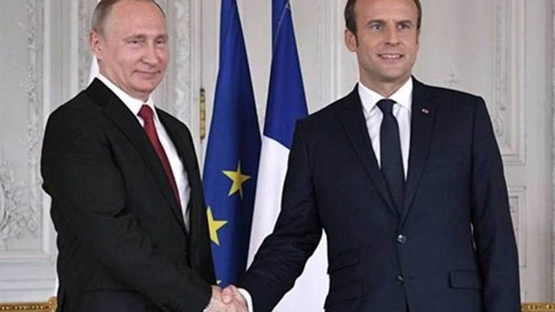 بوتين وماكرون