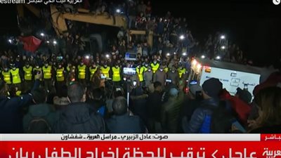 شاهد| اللقطات الأولى للطفل ريان بعد خروجه 