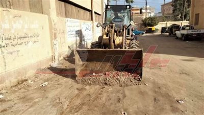 رفع كفاءة منظومة النظافة العامة بالحامول في كفر الشيخ 