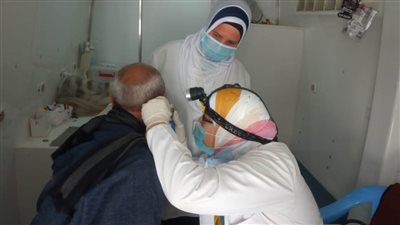 الكشف على ١٧٥٨ مواطناً في قافلة طبية مجانية بقرية الضهرية  بالبحيرة