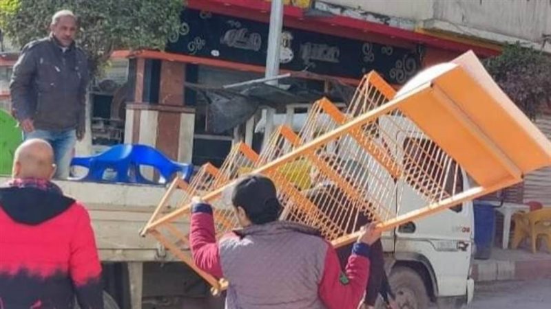 رفع الإشغالات والتعديات