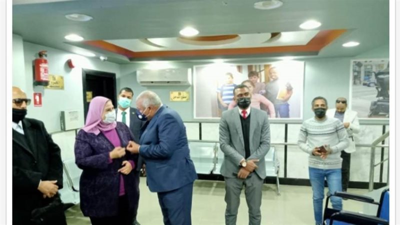 وزيرة التضامن بمركز