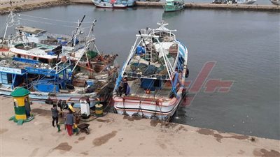 استقرار حركة الملاحة البحرية بكفر الشيخ وتزويد 350 مركب صيد بالوقود
