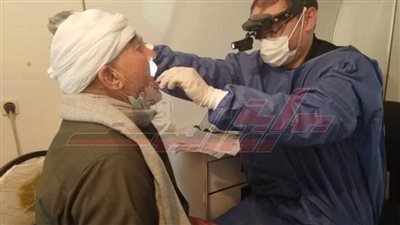 فحص 1463 مواطنًا بقافلة 