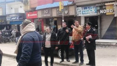 حملة إشغالات مكبرة بمدينة سيدي سالم في كفر الشيخ