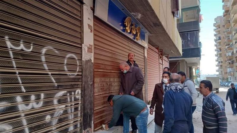 إغلاق 3 مقاهي بالمنيا