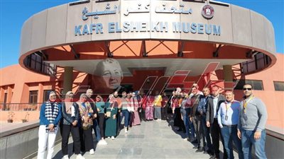 ورشة عن تكنولوجيا  البناء في مصر القديمة بمتحف كفر الشيخ