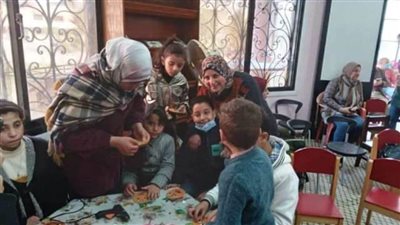 مكتبة مصر العامة ومركز تدريب الموارد البشرية ينظمان يوما ترفيهيا للأطفال 