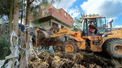 إزالة 88 حالة تعد على أملاك الدولة والأراضي الزراعية بكفر الشيخ