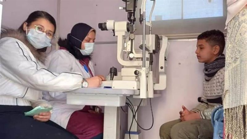 تنفيذ قوافل سكانية