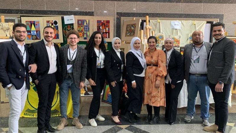 وفد جامعة المنيا