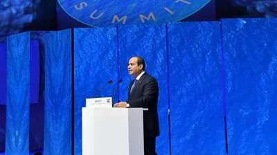 الرئيس السيسي: مصر تدعو إلى تكثيف الجهود الدولية الرامية إلى حماية البحار والمحيطات
