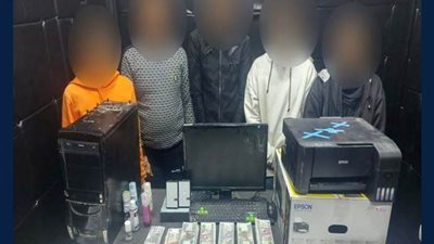 موبايل يكشف عصابة تزوير الأوراق النقدية 