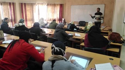 البدء في الدورات التدريبية المتميزة للحصول على شهادة ICDL بمكتبة دمنهور