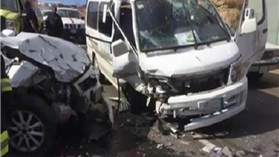 إصابة 3 أشخاص في حادث تصادم بالشرقية