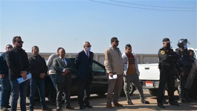 محافظ القليوبية: حملات مستمرة لإزالة التعديات على طريق مصر إسكندرية الزراعي