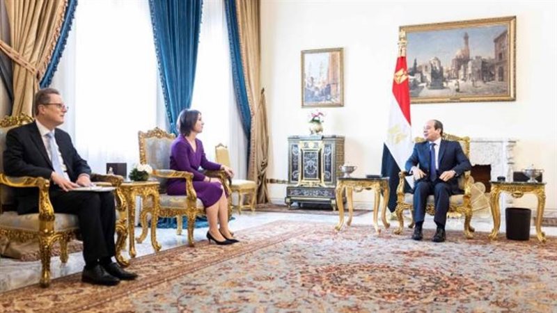 الرئيس السيسي يستقبل