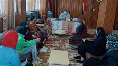 جلسة برلمانية لبرلمان الشباب والطلائع ببلطيم في كفر الشيخ