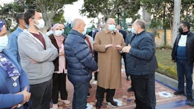 محافظ القاهرة يتفقد أعمال تطوير حديقة الأندلس الأثرية بالجزيرة