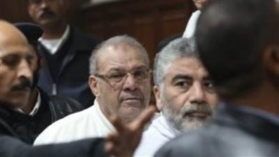 جلسة محاكمة حسن راتب.. دفاع المتهم الثاني يطالب بضم أحراز  قسم شرطة مصر القديمة 