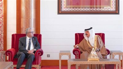رئيس مجلس النواب يلتقي الملك حمد بن عيسى آل خليفة ملك البحرين