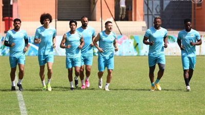 المصري يبدأ استعداداته لمباراته امام مازيمبي بالكونفدرالية 