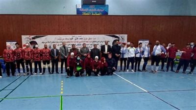 13 فريقاُ من 11 محافظة في دوري الهدف للمكفوفين ببني سويف